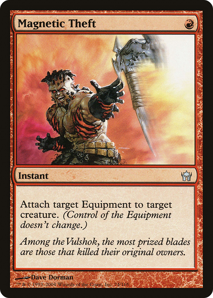 Magnetic Theft (5DN-074) (Foil)