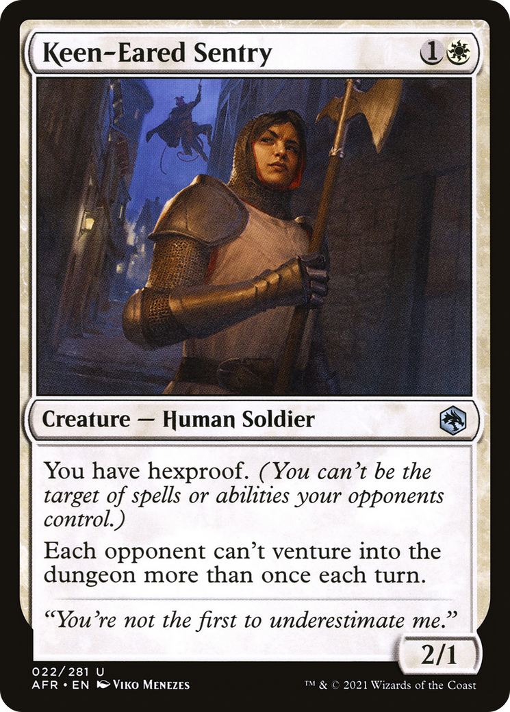 Keen-Eared Sentry (AFR-022) (Foil)