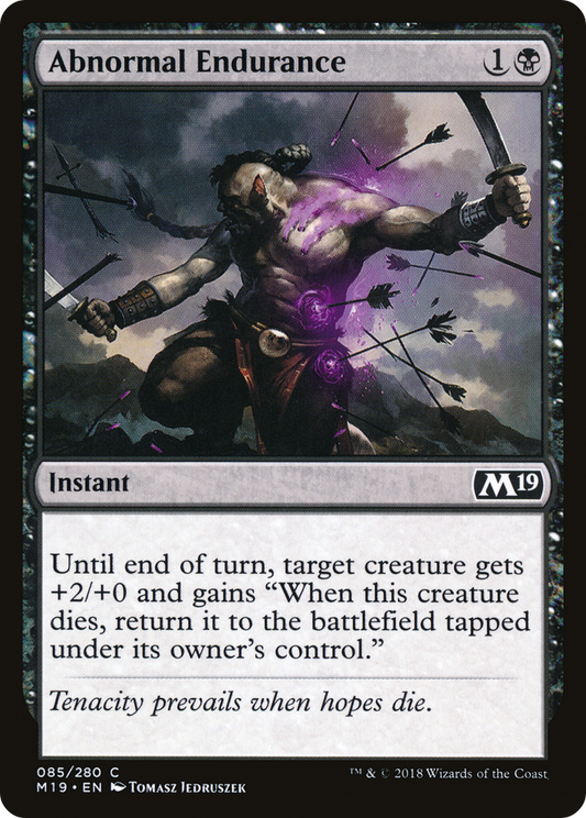 Abnormal Endurance (M19-085) (Foil)