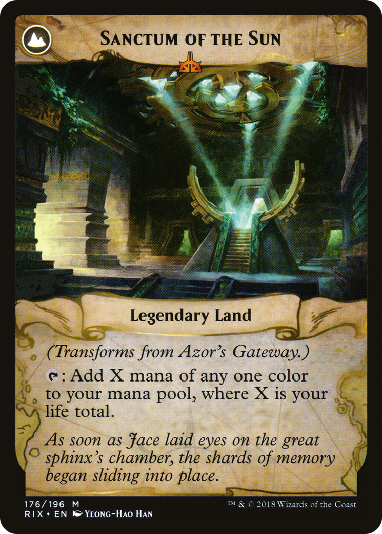Azor's Gateway // Sanctum of the Sun (LIST-RIX-176)