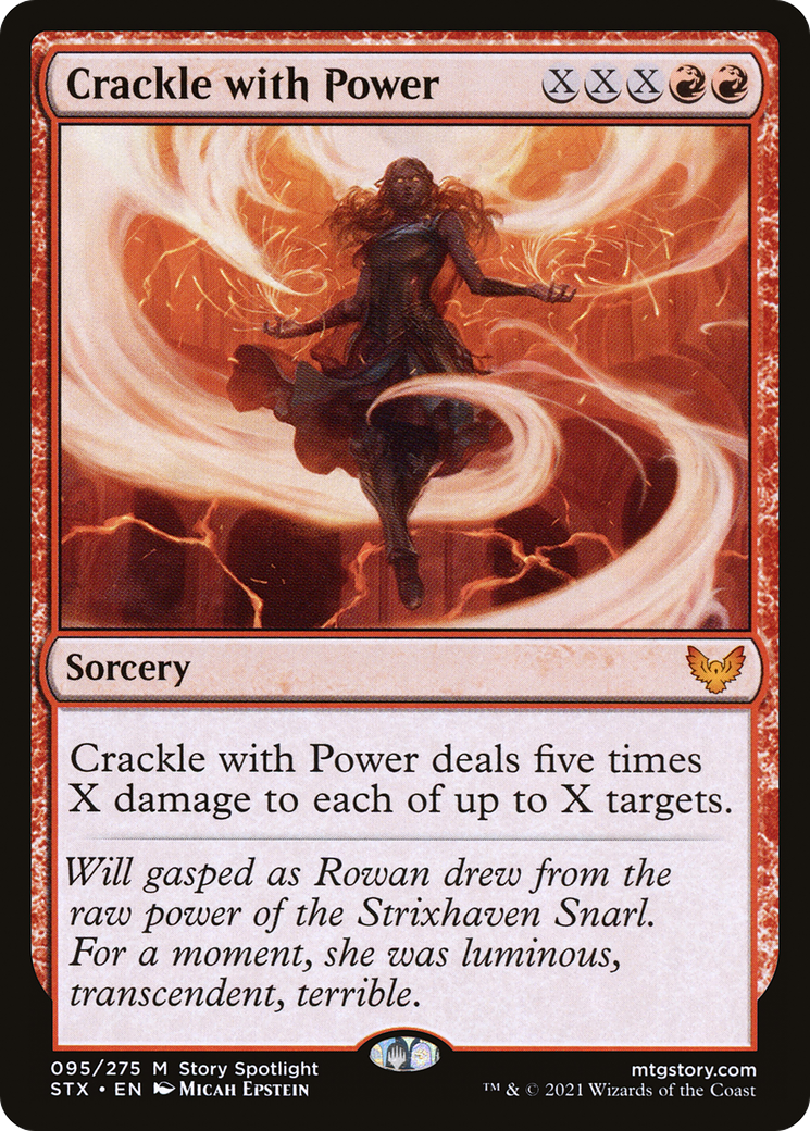 Crackle with Power (STX-095) (Foil)