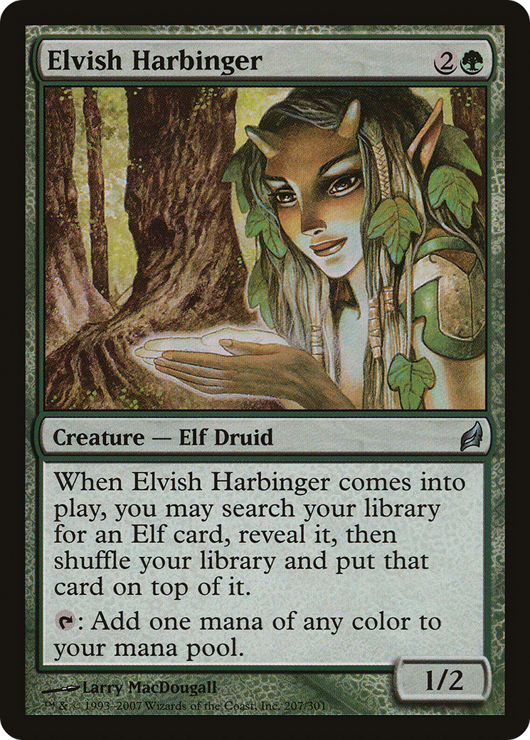 Elvish Harbinger (LRW-207) (Foil)