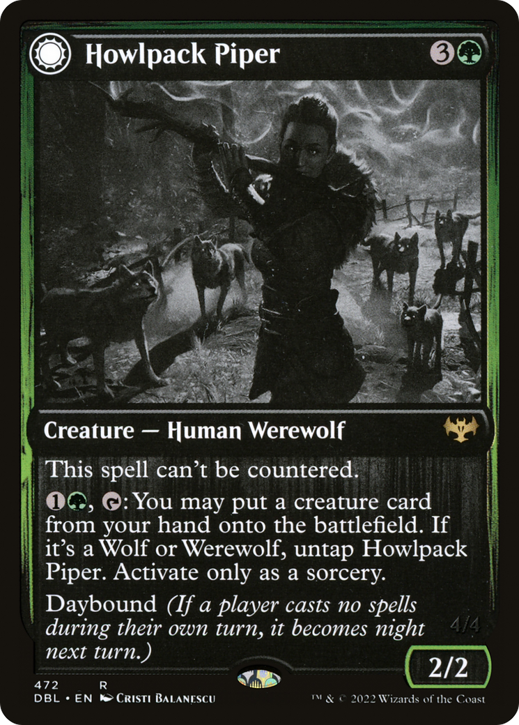 Howlpack Piper // Wildsong Howler (DBL-472)