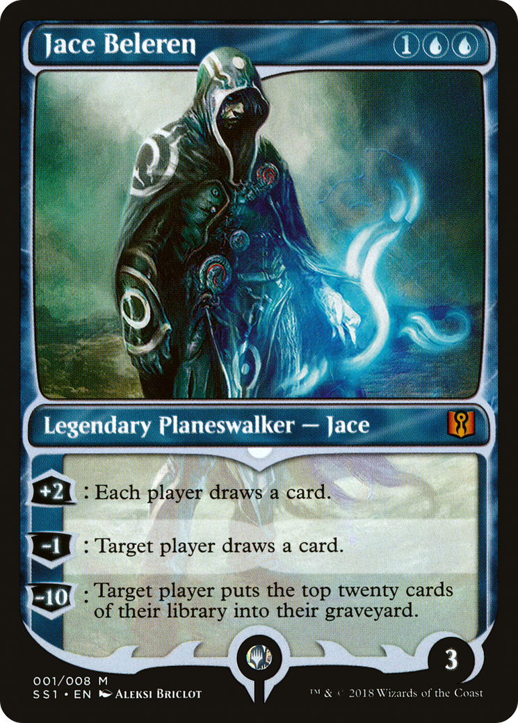 Jace Beleren (SS1-001) (Foil)