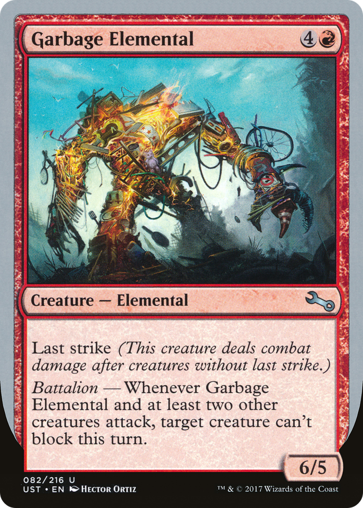 Garbage Elemental (UST-82F) (Foil)