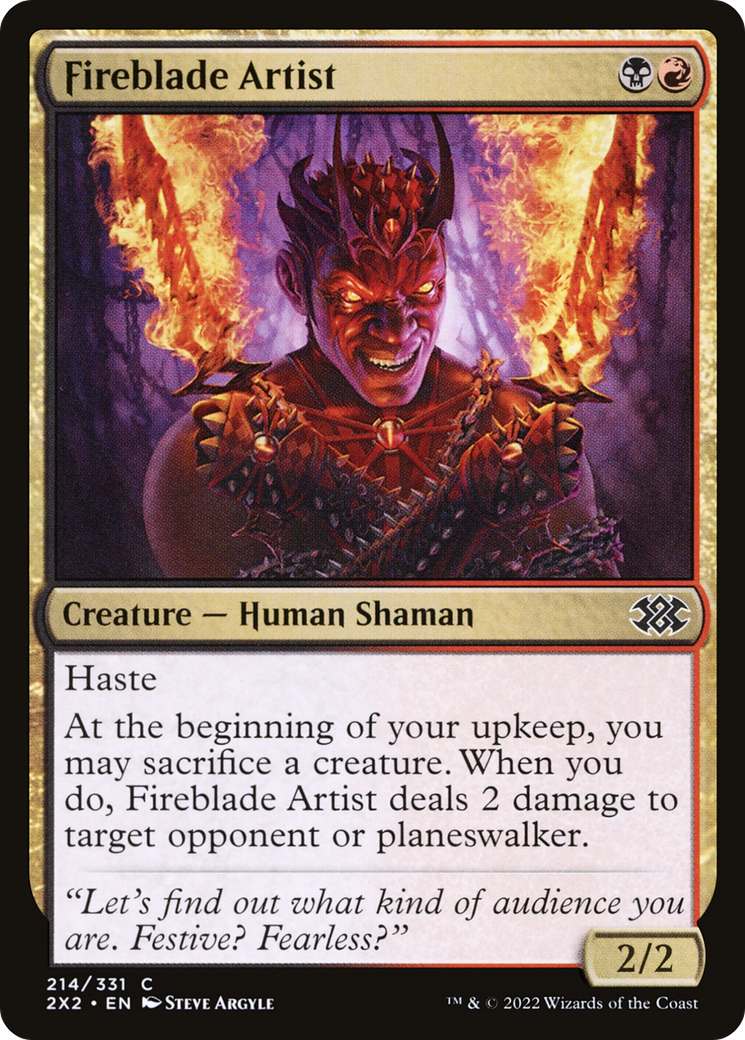 Fireblade Artist (2X2-214)