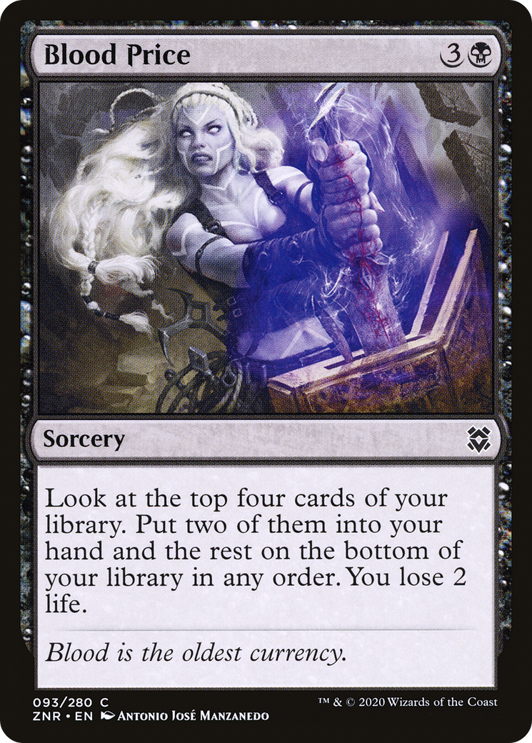 Blood Price (ZNR-093) (Foil)