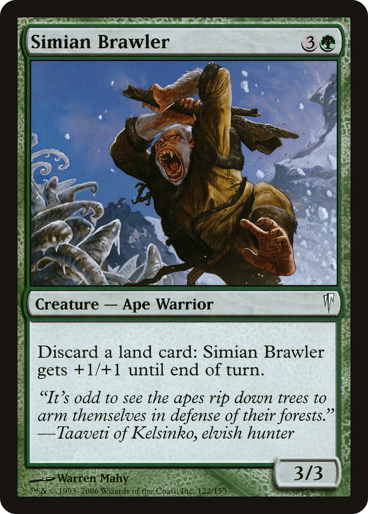 Simian Brawler (CSP-122) (Foil)