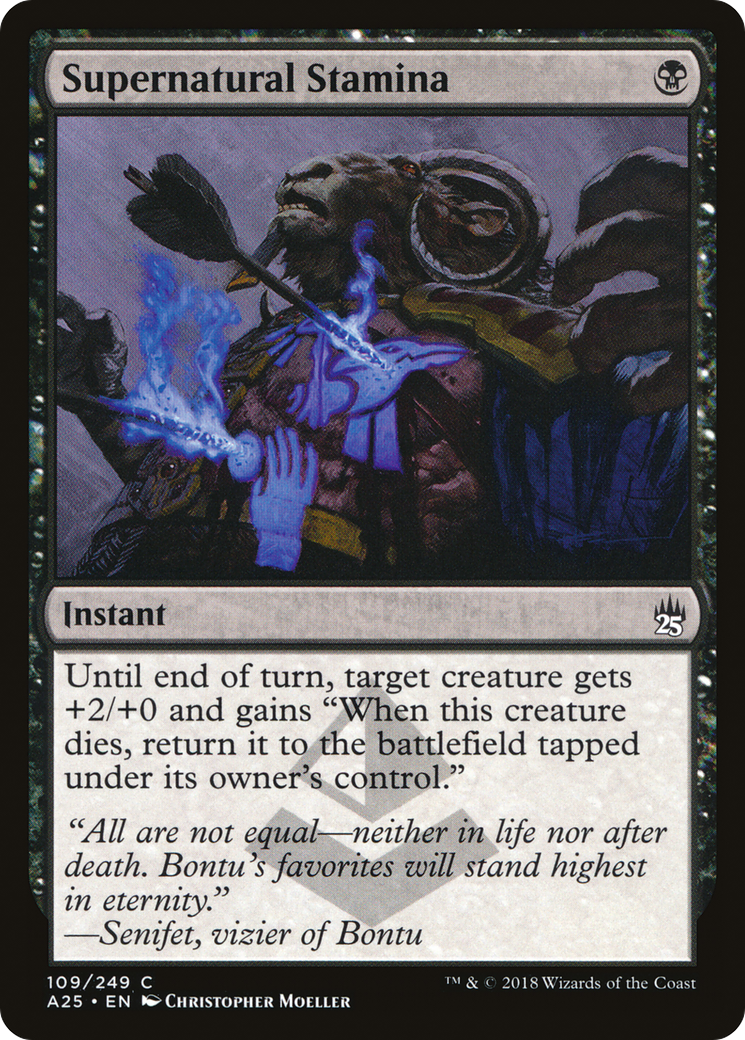 Supernatural Stamina (A25-109) (Foil)