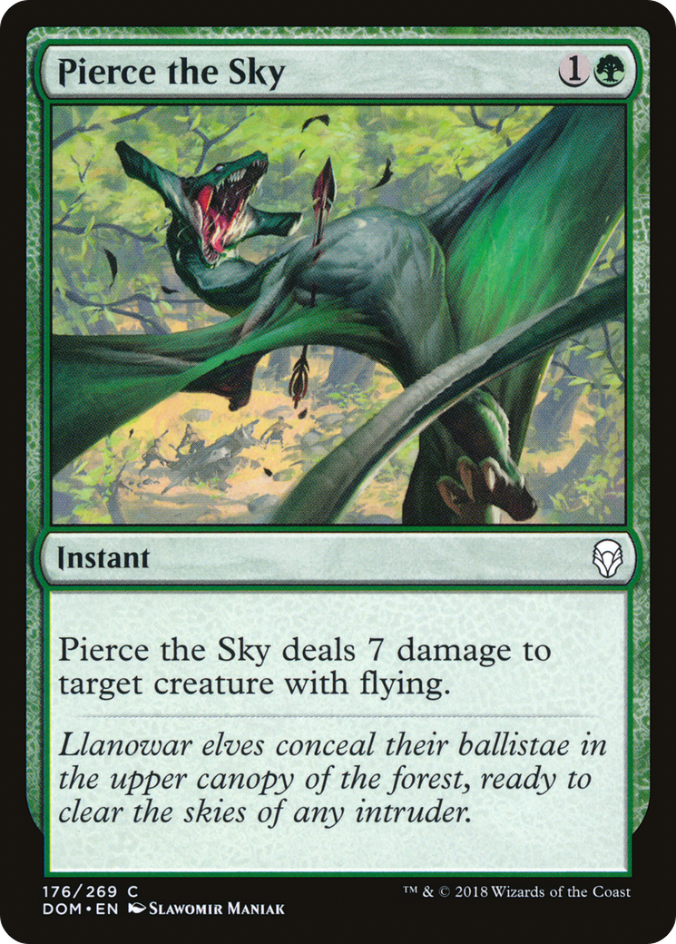Pierce the Sky (DOM-176) (Foil)