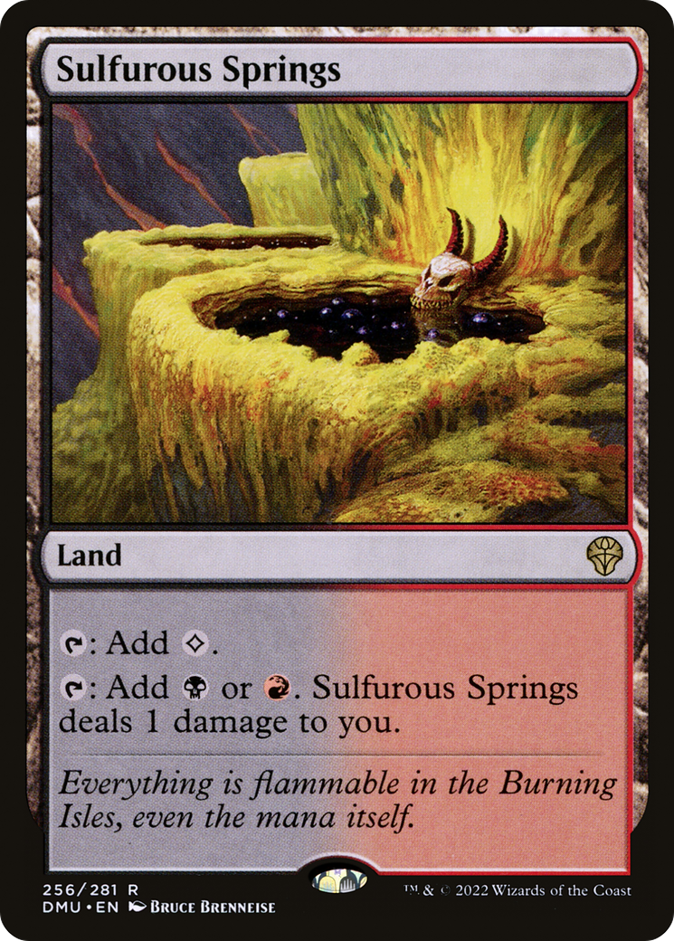Sulfurous Springs (DMU-256) (Foil)