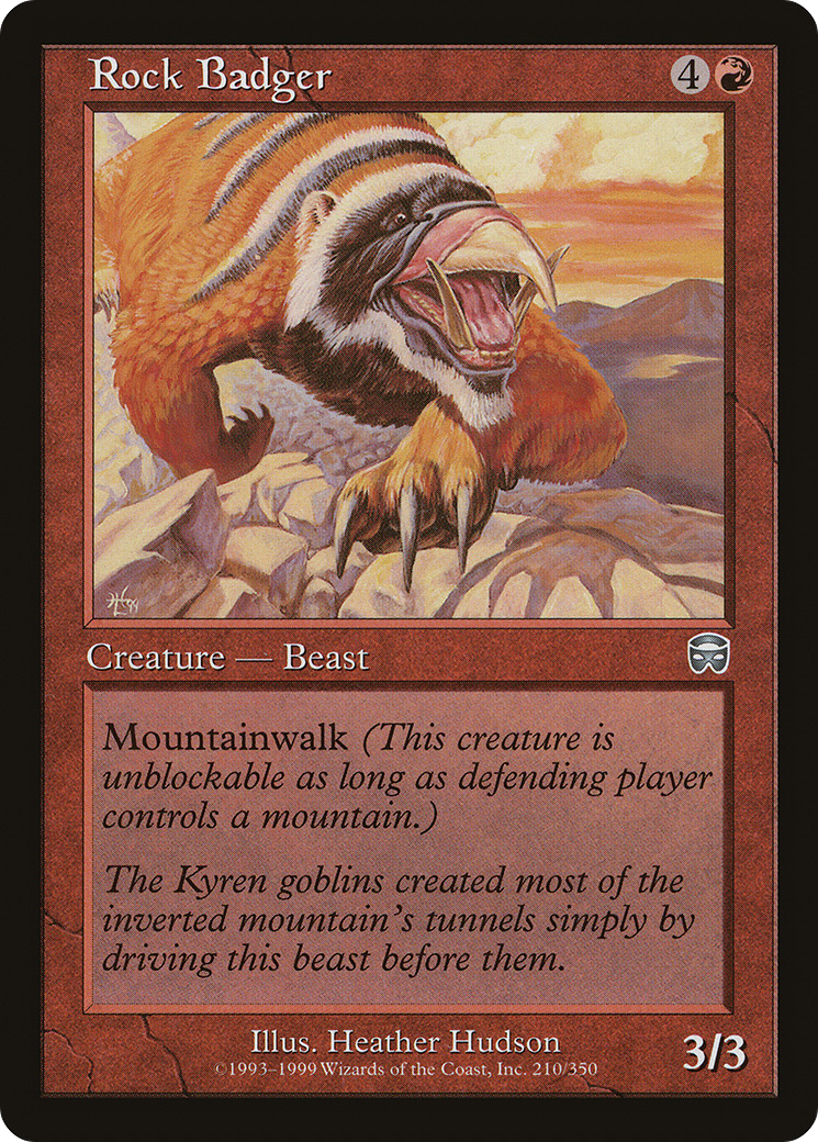 Rock Badger (MMQ-210)