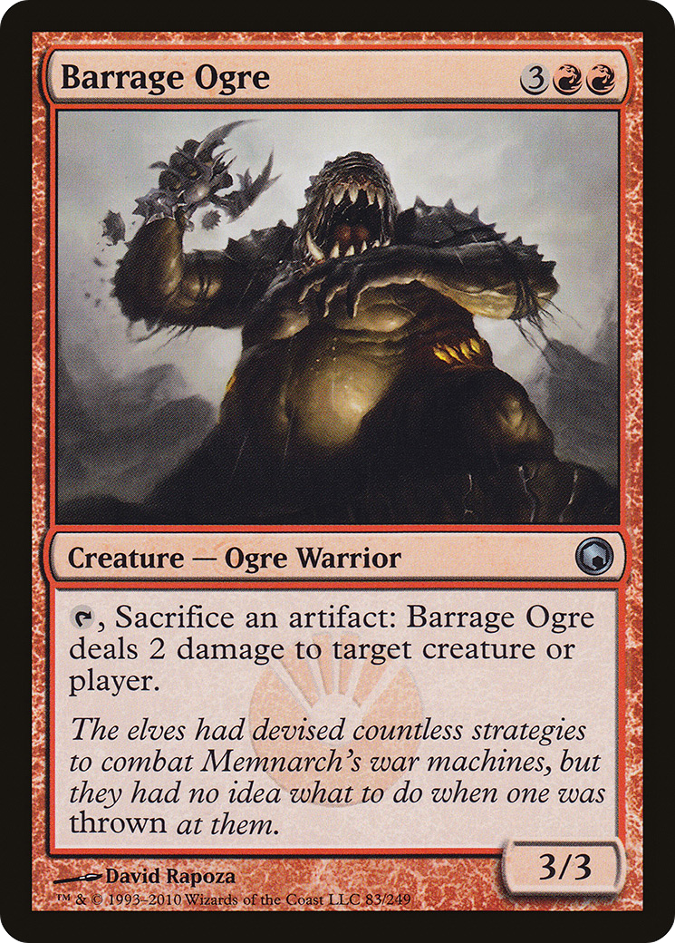 Barrage Ogre (SOM-083) (Foil)