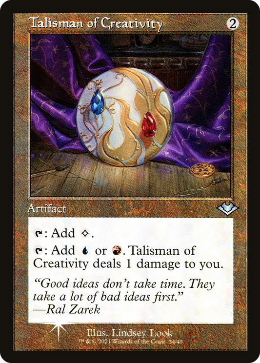 Talisman of Creativity (H1R-034) (Foil)