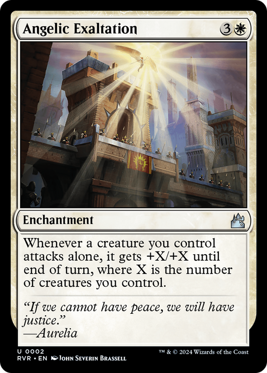 Angelic Exaltation (RVR-002) (Foil)