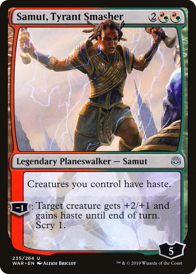Samut, Tyrant Smasher (WAR-235) (Foil)