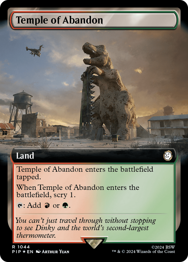 Temple of Abandon (PIP-1044) (Extended Art) (Surge Foil)