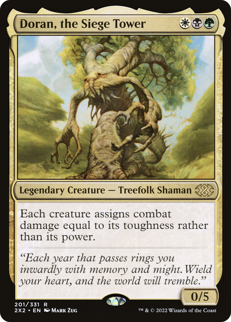 Doran, the Siege Tower (2X2-201) (Foil)