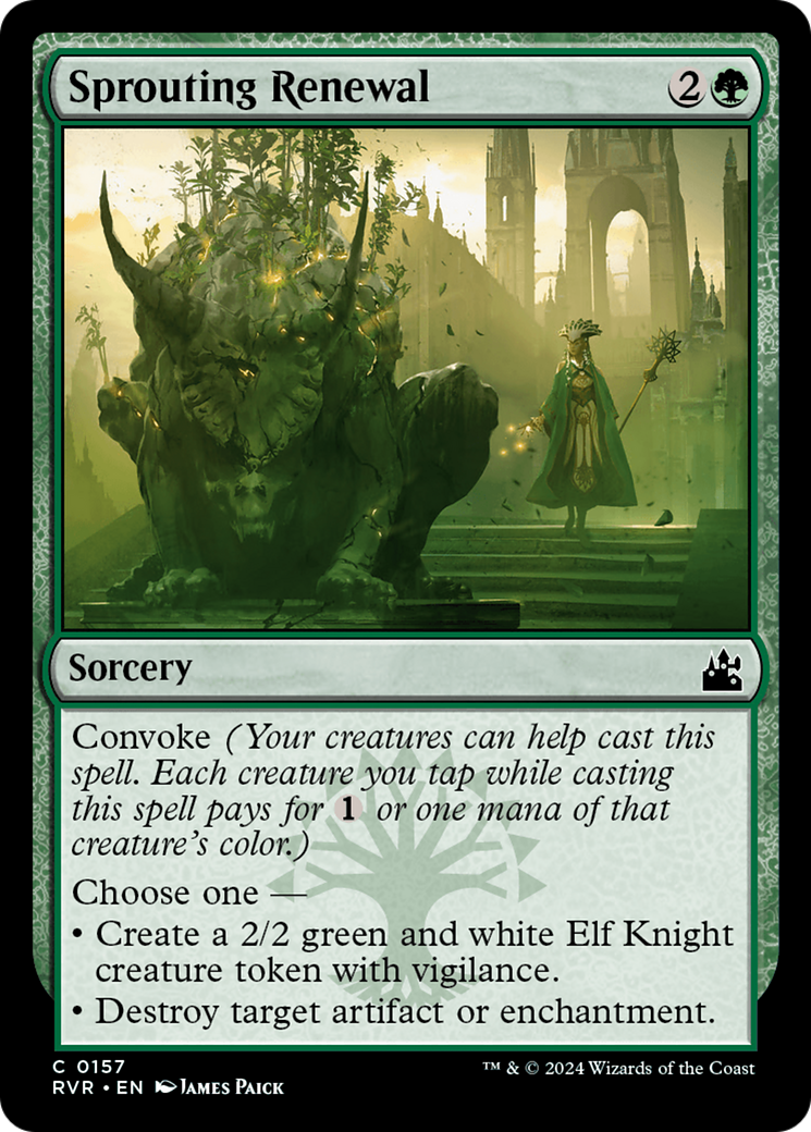 Sprouting Renewal (RVR-157) (Foil)