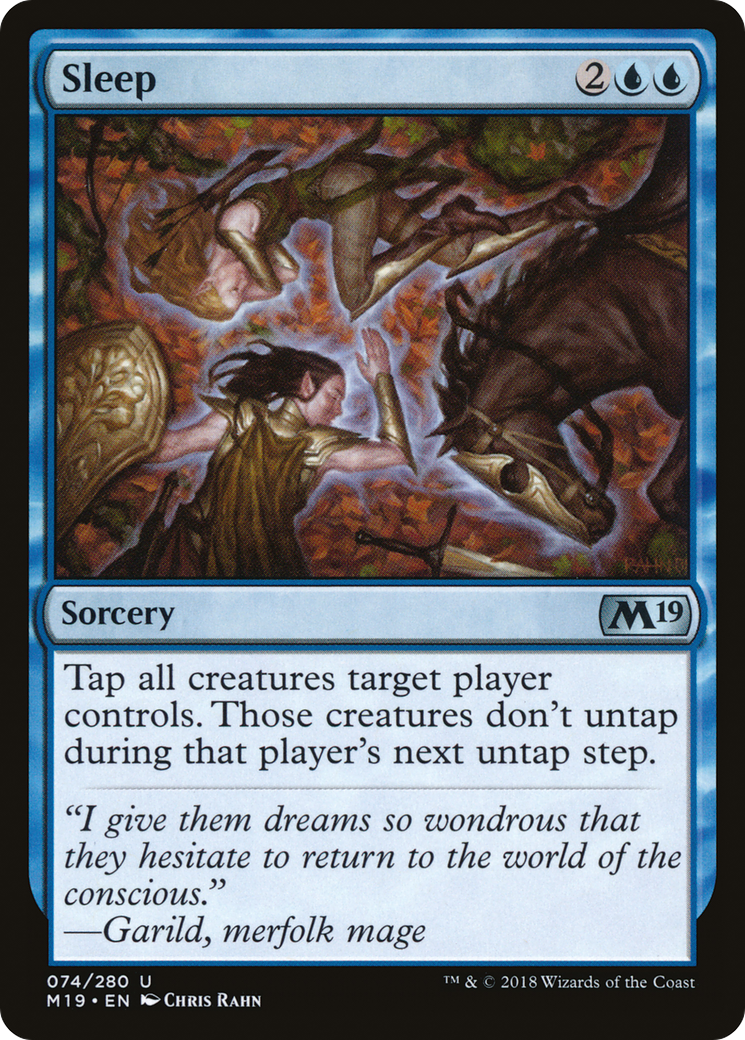 Sleep (M19-074)