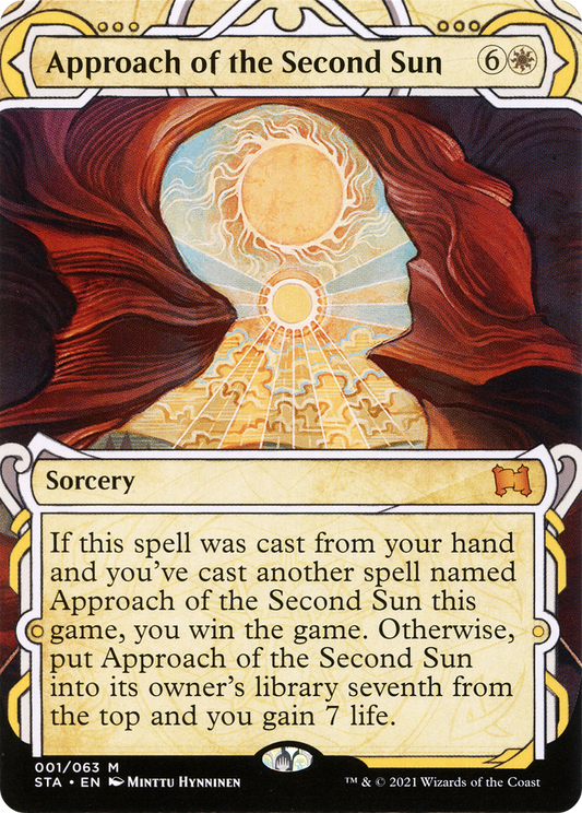 Approach of the Second Sun (STA-01E) (Borderless) (Etched Foil)