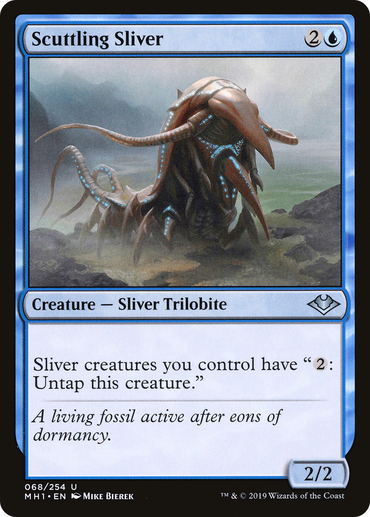 Scuttling Sliver (MH1-068) (Foil)
