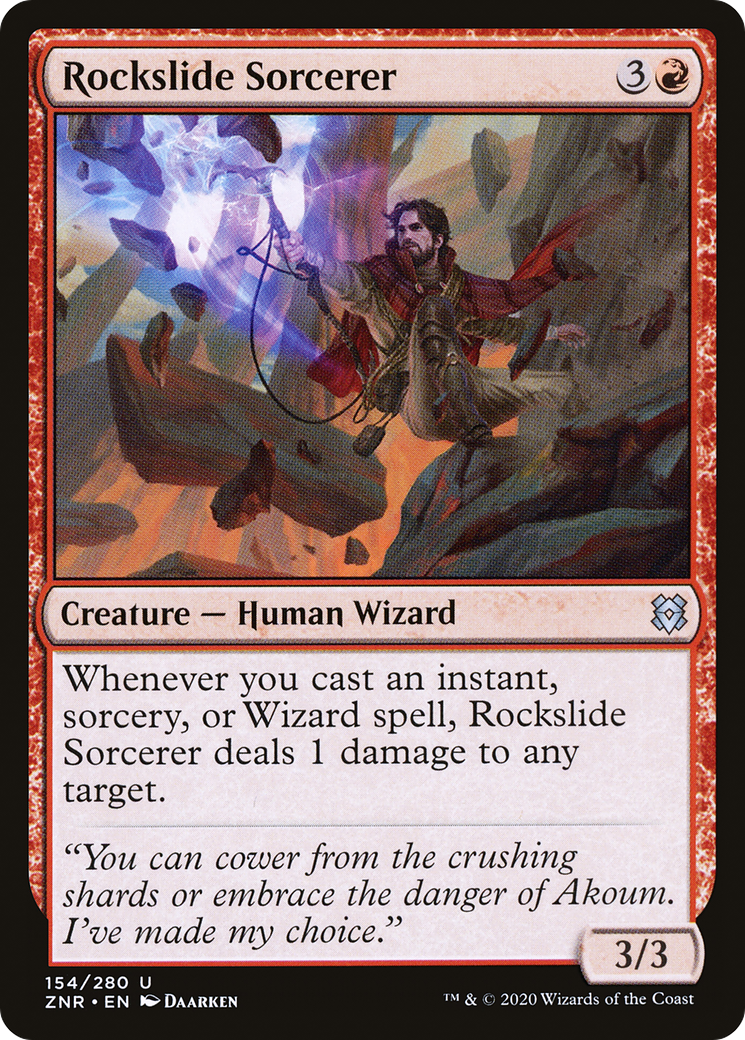 Rockslide Sorcerer (ZNR-154)