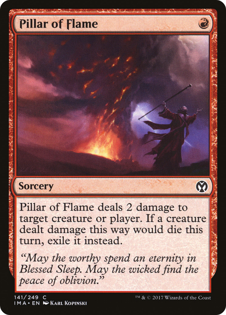 Pillar of Flame (IMA-141)
