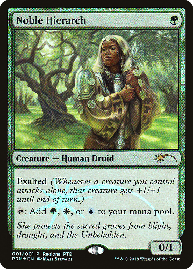 Noble Hierarch (PTP-2018) (Foil)