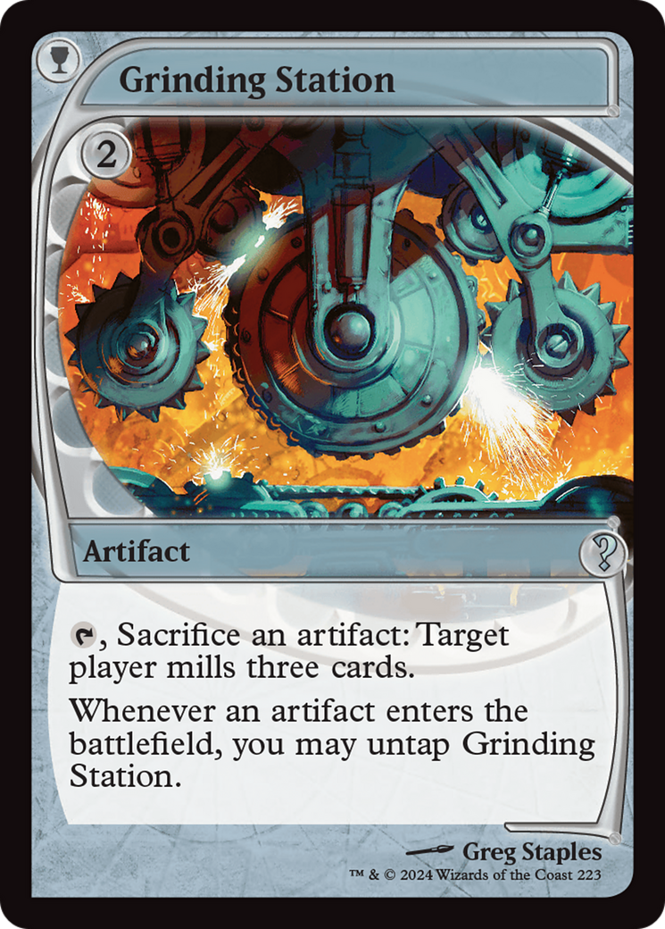 Grinding Station (MB2-223)