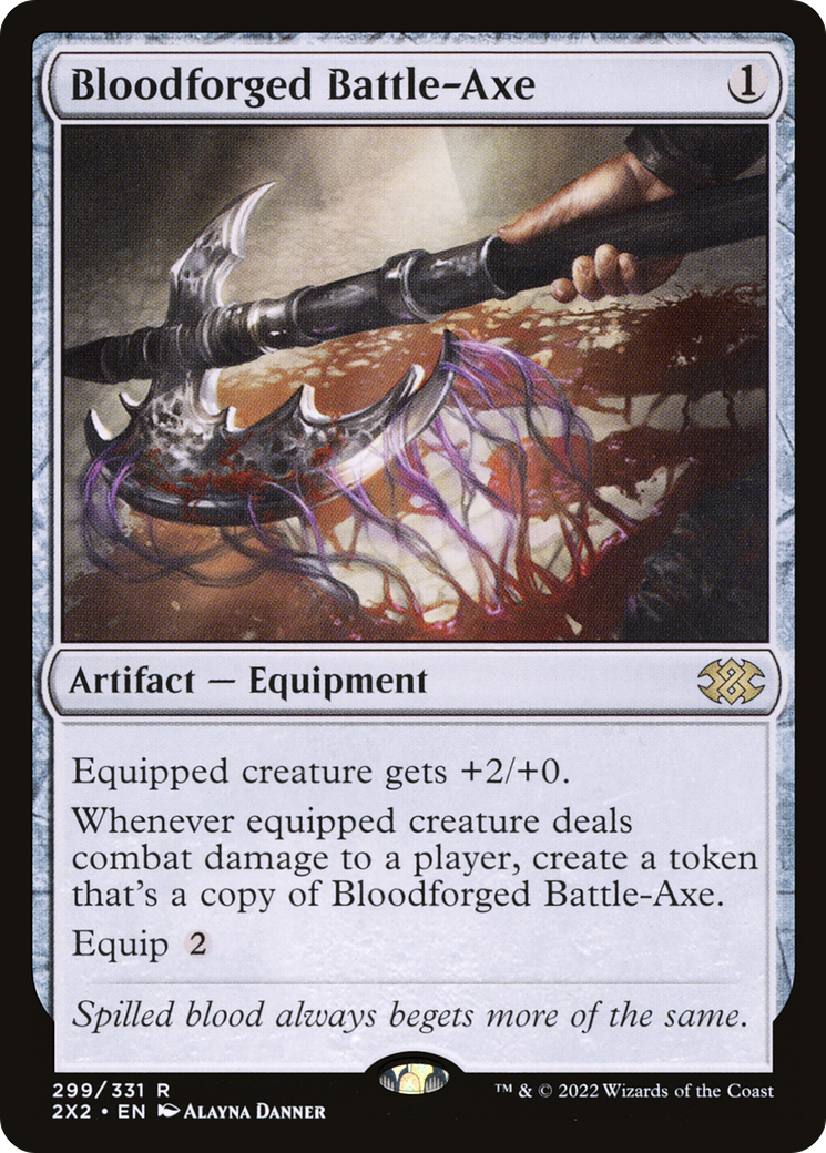 Bloodforged Battle-Axe (2X2-299)