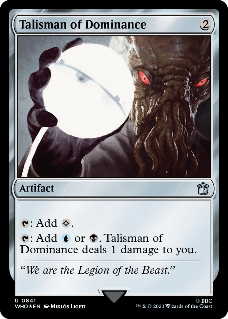 Talisman of Dominance (WHO-841) (Surge Foil)