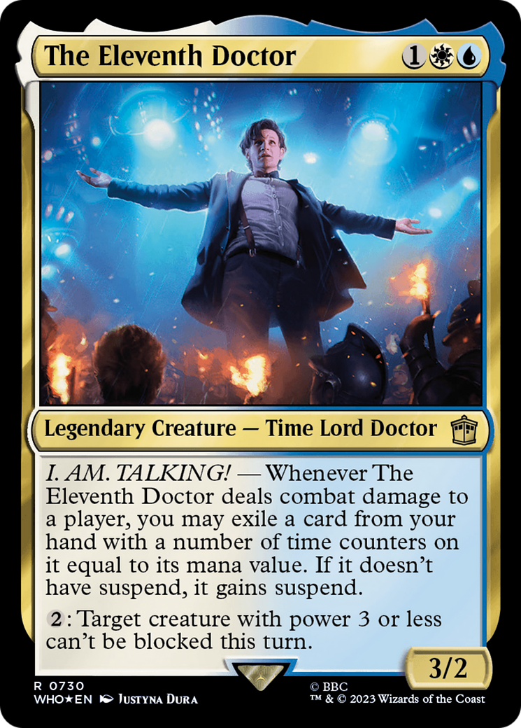 The Eleventh Doctor (WHO-730) (Surge Foil)