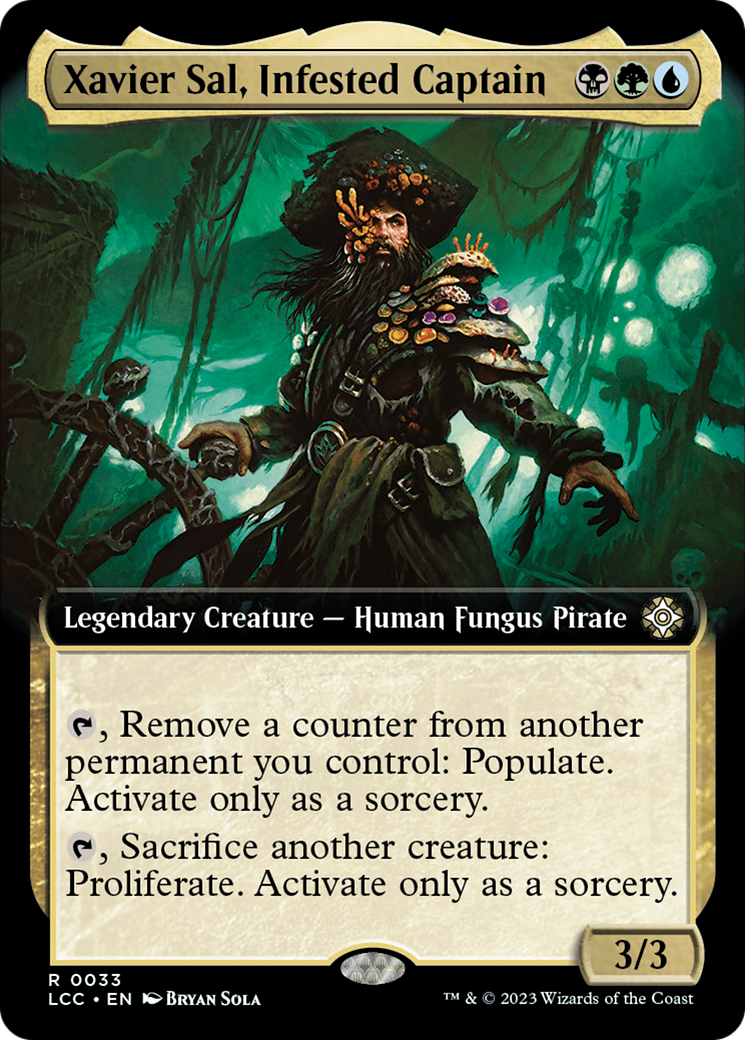 Xavier Sal, Infested Captain (LCC-033) (Extended Art)