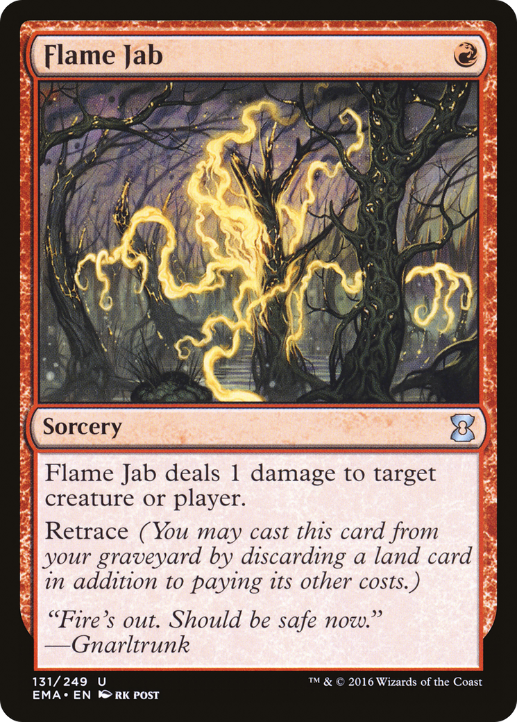 Flame Jab (EMA-131) (Foil)