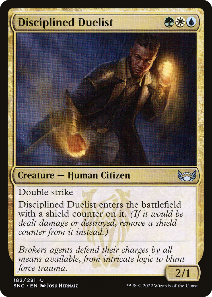 Disciplined Duelist (SNC-182) (Foil)