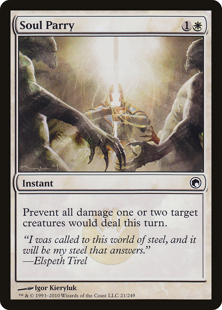 Soul Parry (SOM-021) (Foil)