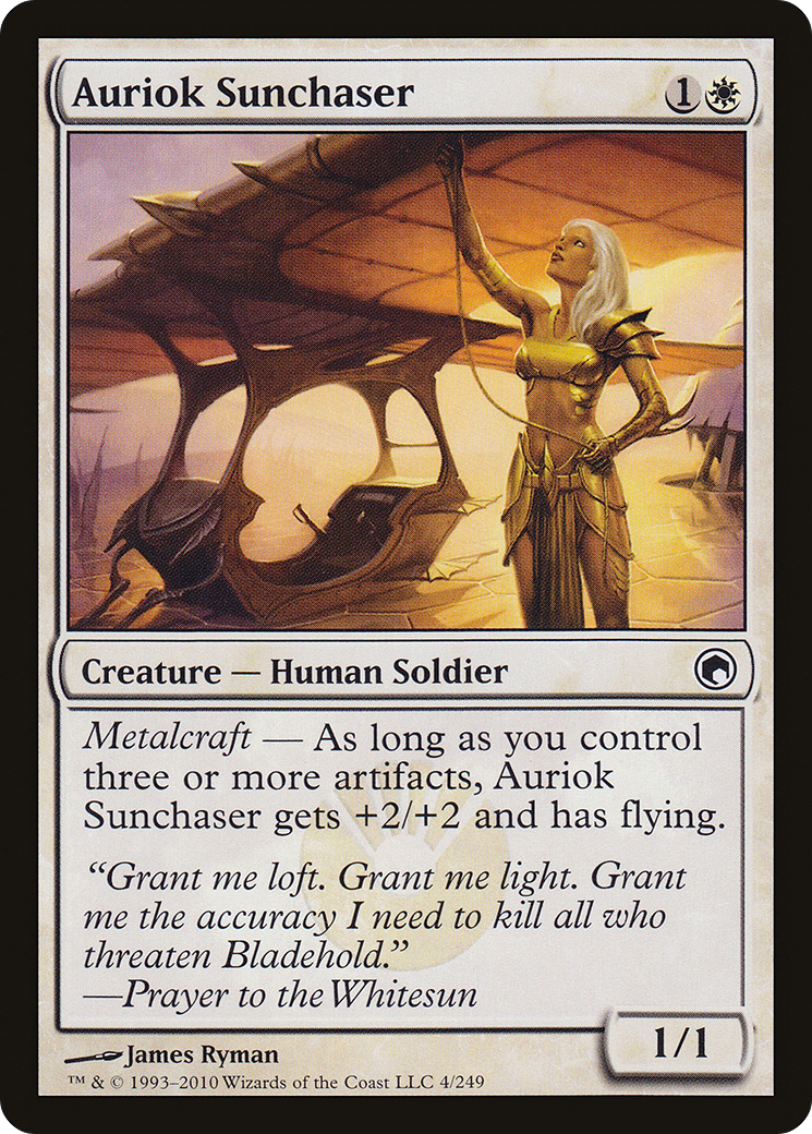 Auriok Sunchaser (SOM-004) (Foil)