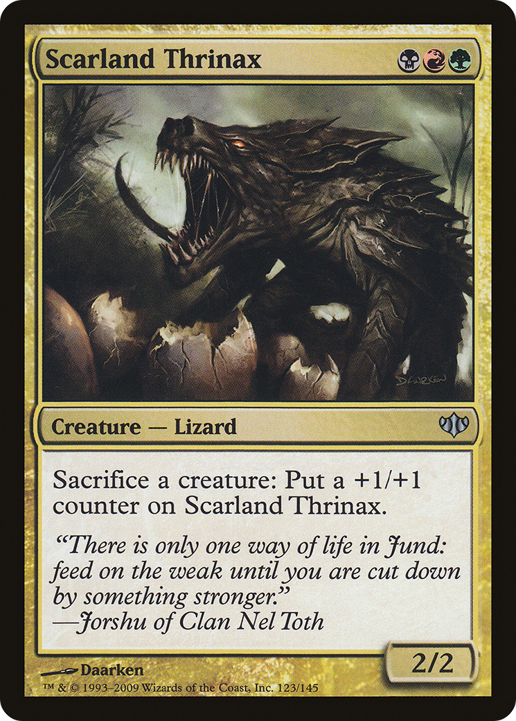 Scarland Thrinax (CON-123) (Foil)