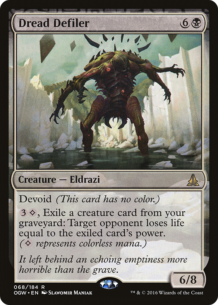 Dread Defiler (OGW-068) (Foil)