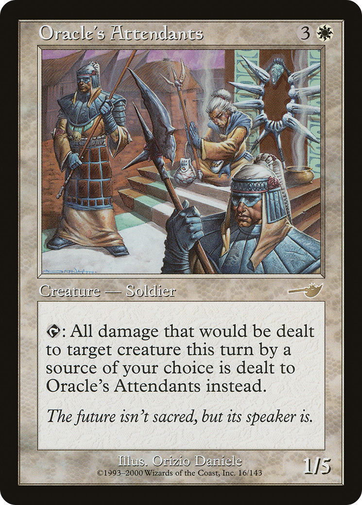 Oracle's Attendants (NMS-016) (Foil)
