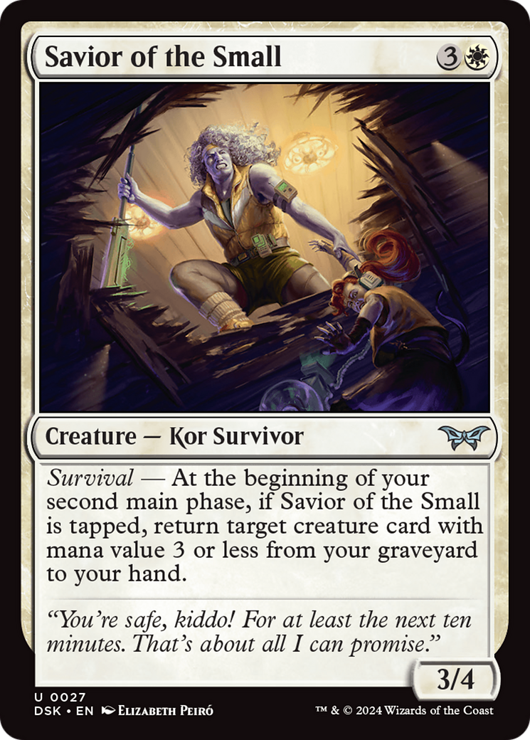Savior of the Small (DSK-027) (Foil)