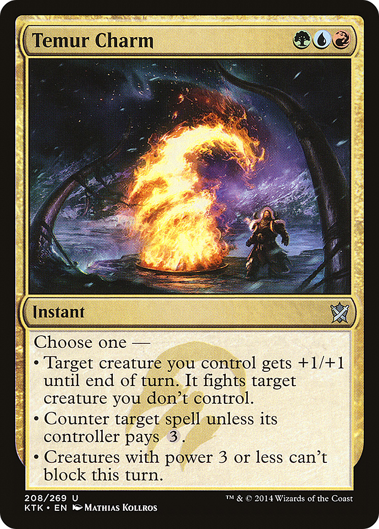 Temur Charm (KTK-208) (Foil)