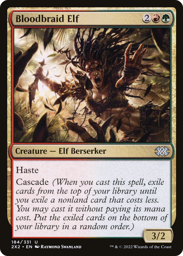 Bloodbraid Elf (2X2-184) (Foil)