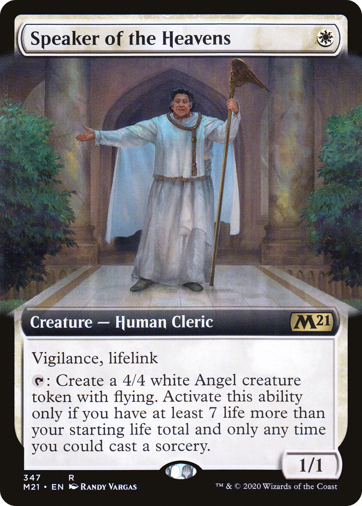 Speaker of the Heavens (M21-347) (Extended Art) (Foil)