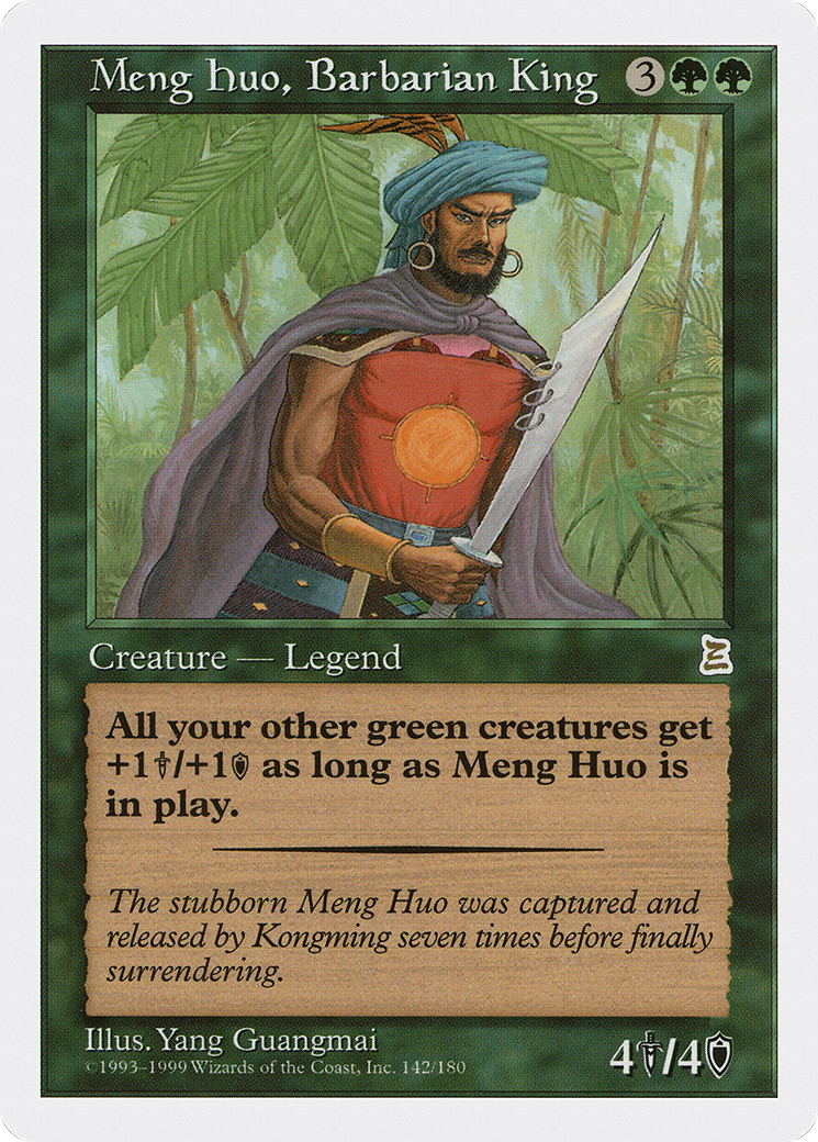 Meng Huo, Barbarian King (PTK-142)