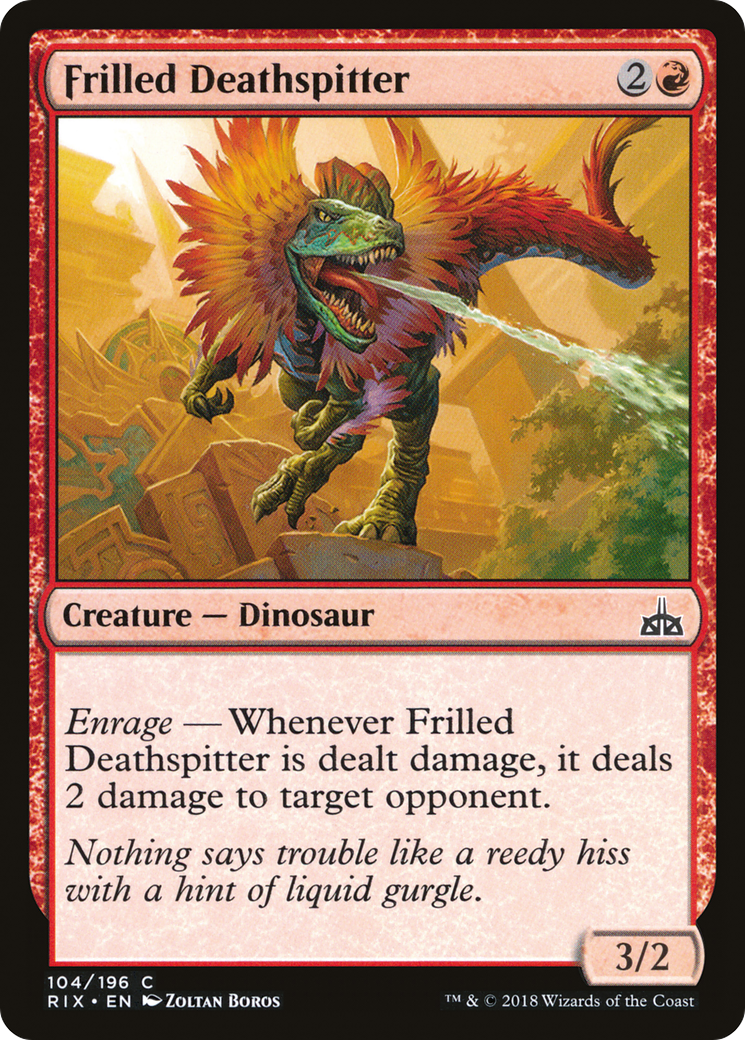 Frilled Deathspitter (RIX-104) (Foil)