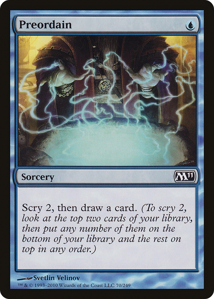 Preordain (M11-070) (Foil)