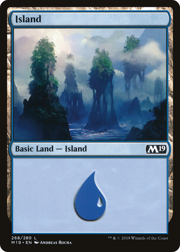 Island (M19-268) (Foil)