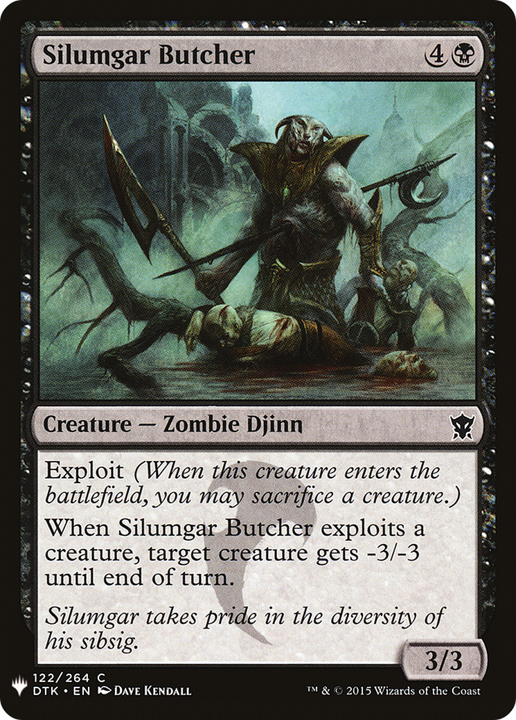 Silumgar Butcher (LIST-DTK-122)